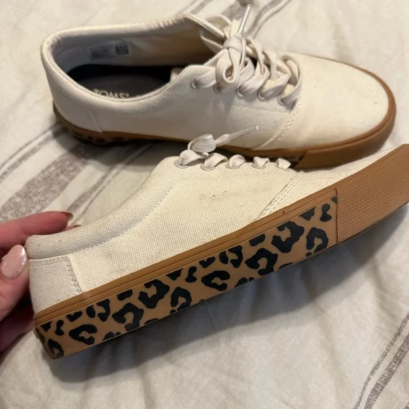 Tom’s Cheetah Print Sole - Picture 1 of 4